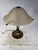 1980s Table Lamp in Brass and Opal Glass, 1980s For Sale - Image 5 of 9