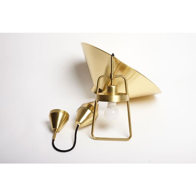 Brass Pendant Light from Fog & Mørup, Denmark 1970s For Sale - Image 17 of 18