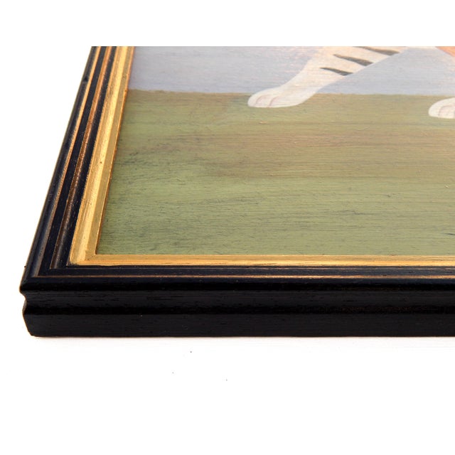 Matt Rix, Bengal Tiger Facing Left, 2000s, Oil on Board For Sale - Image 4 of 13