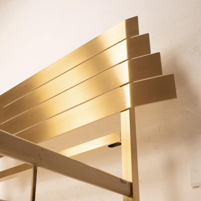 Metal Armonia Bed by Luciano Frigerio for Frigerio Di Desio, 1976 For Sale - Image 7 of 15