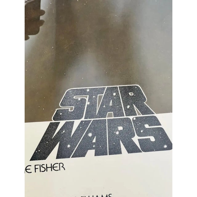 Star Wars "A New Hope" 1977 Original Poster by Tom Jung, 20th Century Fox 1977 For Sale - Image 11 of 14
