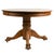 This Antique Oak Pedestal Dining Table is a handsome example of traditional American craftsmanship, combining sturdy...