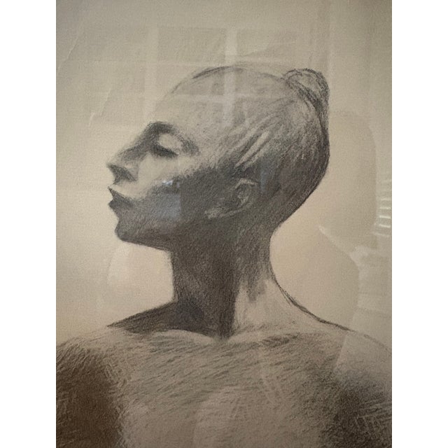 Figurative 1970s Enrique Alferez Pencil Study Drawing For Sale - Image 3 of 13