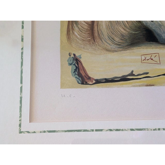 Salvador Dali, The Devil Logician: Enfer 27, Color Woodcut, 1960s For Sale - Image 7 of 9