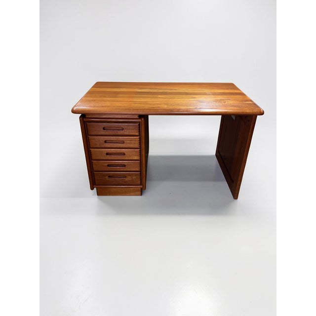 Wood Danish Modern Teak Desk from Salin Møbler, 1970s For Sale - Image 7 of 18