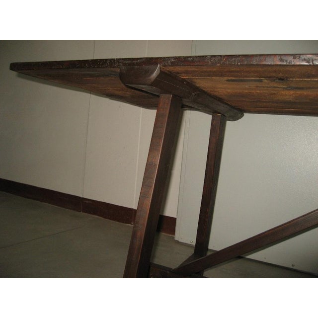 Vintage Fir Capretta Table, 1920s For Sale - Image 11 of 14