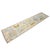 Gold 21st Century Turkish Oushak Wool 2X10 Gold, Light Blue & Ivory Handmade Runner Rug #1144116 For Sale - Image 8 of 11