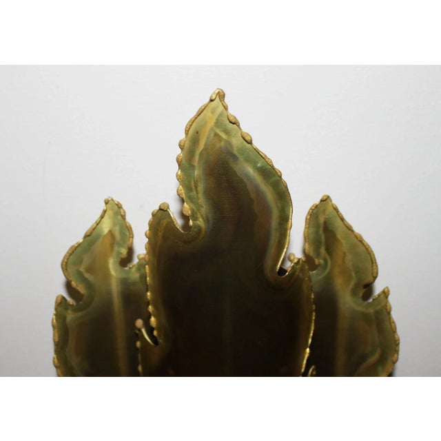 Metal Mural Wall Light by Svend Aage Holm Sørensen, Denmark, 1960s For Sale - Image 7 of 11