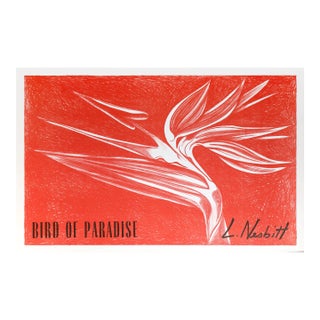 Birds of Paradise (Red), Lowell Blair Nesbitt For Sale
