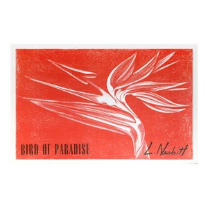 Birds of Paradise (Red), Lowell Blair Nesbitt