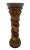 1920s Antique Italian Style Column Bust Plant Stand Pedestal Hand Carved Solid Wood For Sale - Image 5 of 12
