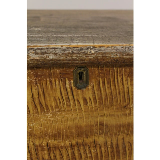 Antique American Paint Decorated Blanket Chest For Sale - Image 11 of 13