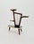 Brown Mid-Century German Minimalist Plant Stand, 1960s For Sale - Image 8 of 11