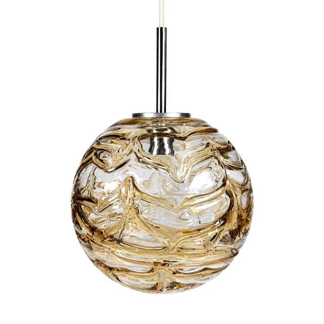 Globe Pendant Lamp by Doria Leuchten, Germany, 1960s For Sale