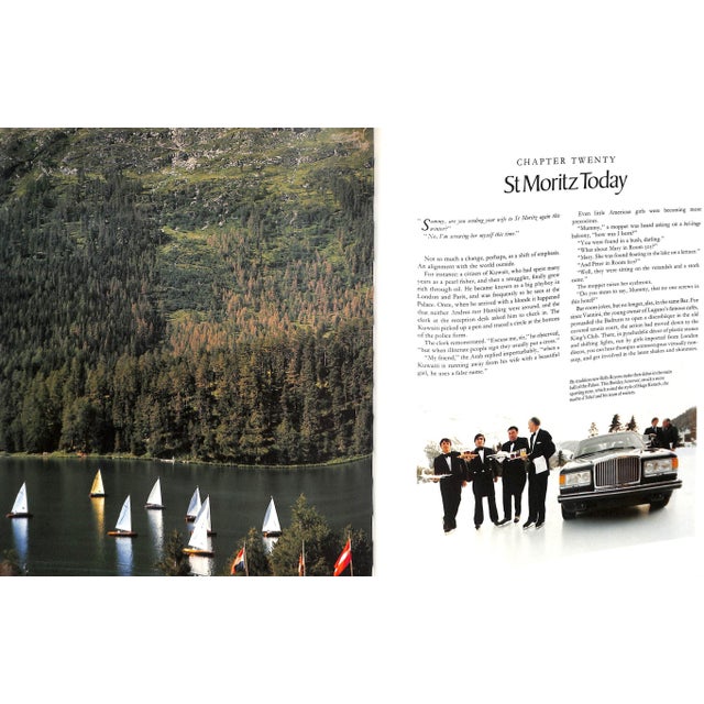 White "The Palace: A Profile of St. Moritz" 1982 Flower, Raymond For Sale - Image 8 of 12