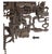 Daniel Gluck 1970s Daniel Gluck Brutalist Sculptural Coffee Table in Bronze For Sale - Image 4 of 8