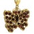 Vintage 18k Gold Ruby Sapphire Butterfly Pendant For Sale - Image 9 of 12