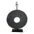 Arteriors Carved Slate Ring Lamp. For Sale
