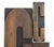 Antique Type Printer's Block Assemblage Sculpture, 1978, Assemblages by Mollieve label to reverse. 11" H x 9.75" W x 1.5"...