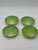 Late 19th Century Eb Napoli Italian Majolica Lettuceware Plates - Set of Four For Sale - Image 13 of 16