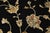 Agra Rug 6' X 9'1'' Black Wool/Silk Traditional Hand-Knotted Oriental Carpet For Sale - Image 9 of 12