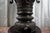 Coffee Monumental Japanese Patinated Bronze Crane Floor Vase With Shishi Lion Handles | Meiji Style For Sale - Image 8 of 12