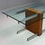 Brown Vladimir Kagan, Mid-Century Modern, Dining Table, Zebrawood, Glass, Usa, 1967 For Sale - Image 8 of 12