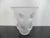 Glass Rene Lalique France St Francois Frosted Crystal Bird Vase For Sale - Image 7 of 18