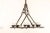 French Mid 20th Century French Eight-Light Chandelier For Sale - Image 3 of 11