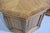 Wood Vintage Traditional Hexagon Shape Side Tables - a Pair For Sale - Image 7 of 12