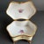 French Porcelain Casket Trinket Box Hand Painted Courting Couple Dancing Scene For Sale - Image 10 of 12