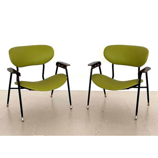 Set of Italian Lounge Chairs by Gastone Rinaldi for Rima, 1970s For Sale - Image 18 of 18