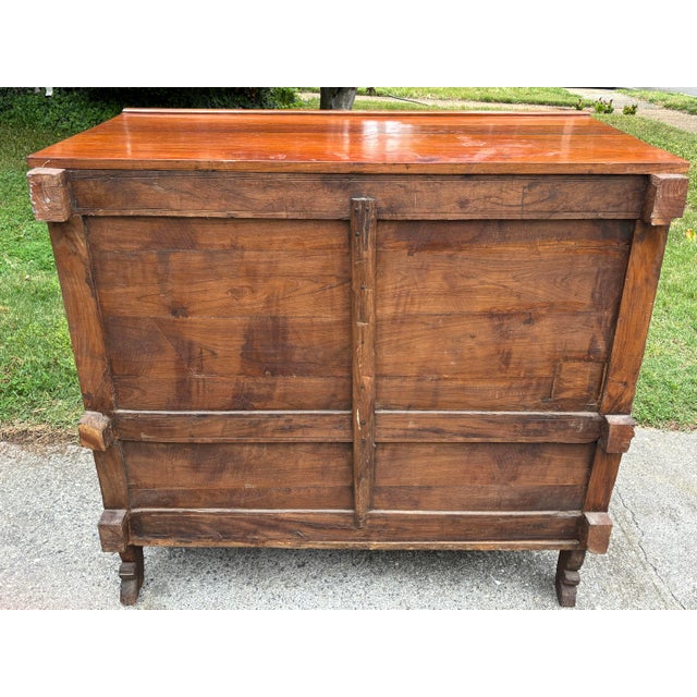 Antique Indian Dowry Wedding Chest, Bar, Cabinet, 19th Century For Sale - Image 12 of 17