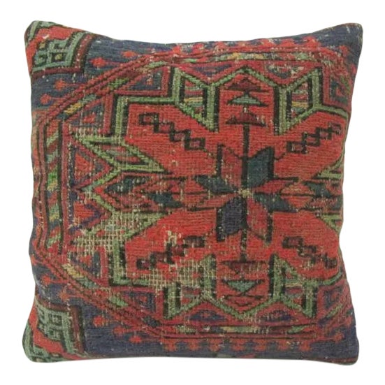 Decorative Sumaq Kilim Pillow For Sale