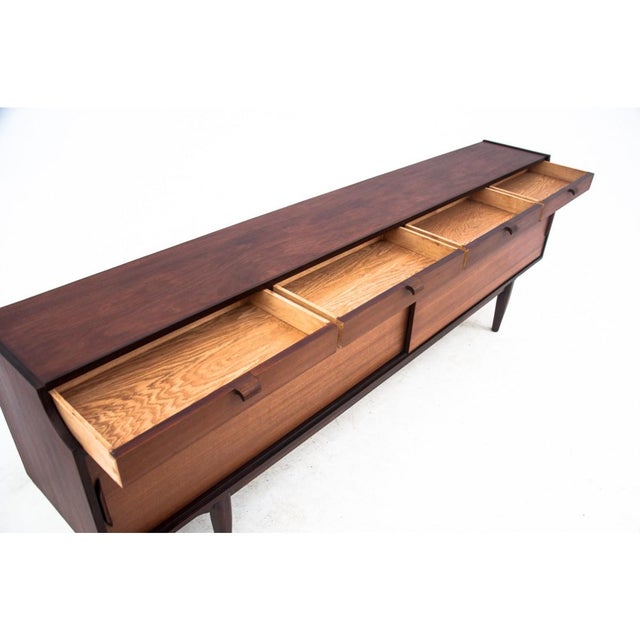 Wood Mid-Century Modern Teak Sideboard, Denmark, 1960s For Sale - Image 7 of 18