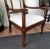 Italian Carved Walnut Wood Armchair, 1930s For Sale - Image 3 of 8