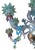 Italian Murano Glass Multi-Color Floral Chandelier For Sale - Image 10 of 11