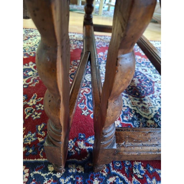 Antique Oval Table in Wood, 1890 For Sale - Image 14 of 18