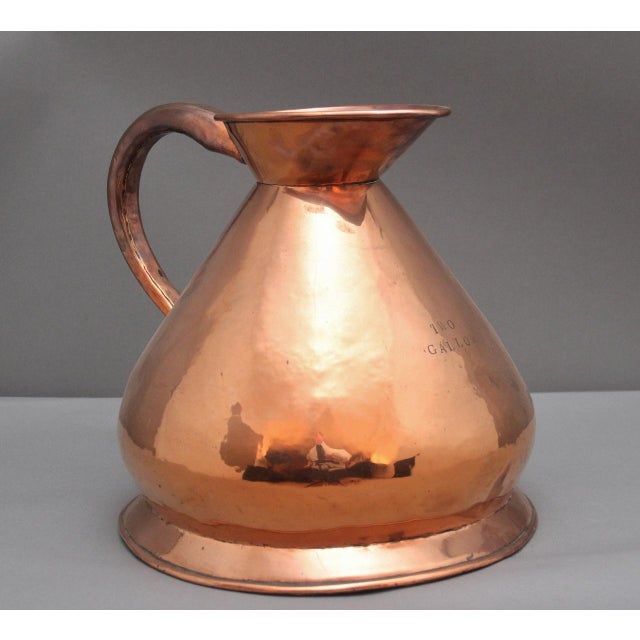 Antique Copper Measuring Jug, 1870 For Sale - Image 10 of 12