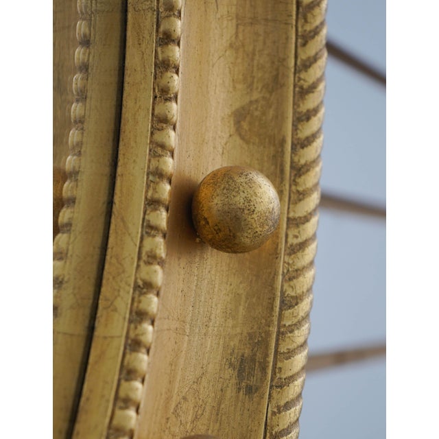Traditional Friedman Brothers Gilt Bullseye Mirror For Sale - Image 3 of 8