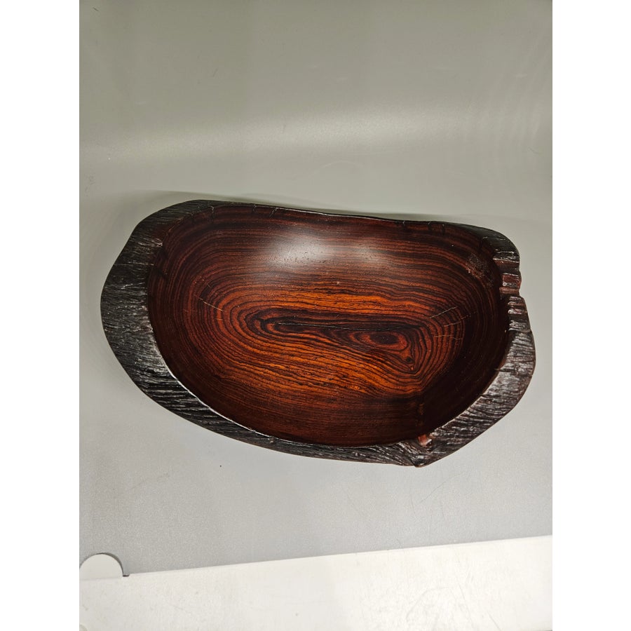 Arturo Solano Costa Rica Hand Carved Wood Bowl | Chairish