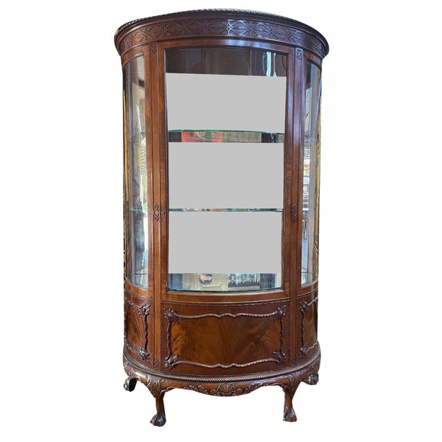 English Chippendale Showcase For Sale