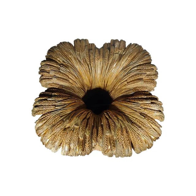 Wood French Dining Table with Harvest Allegory, 1950s For Sale - Image 7 of 12