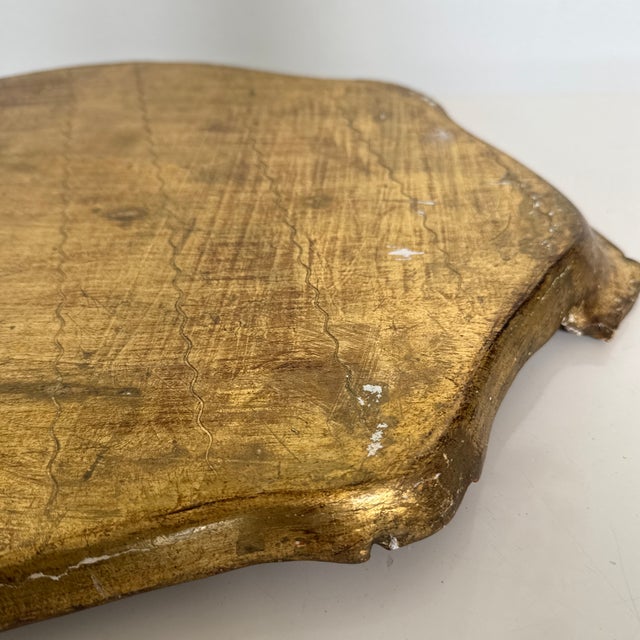 Wood 1960s Regency Wood Painted Tray For Sale - Image 7 of 7