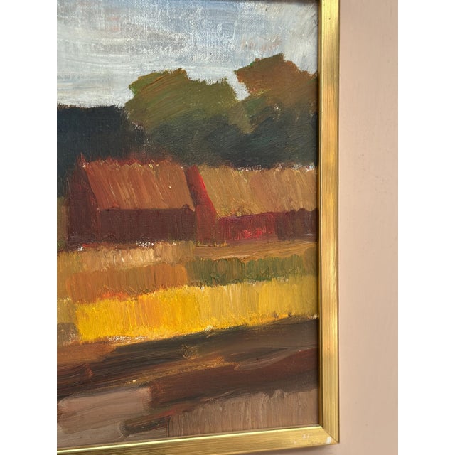 Olle Rhönnstad, Landscape, 1960s, Oil on Canvas, Framed For Sale - Image 8 of 18