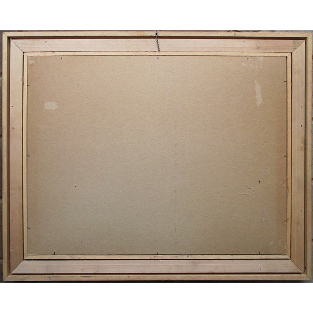 Charles Lapicque, Untitled (Home), Gouache on Paper, 1974, Framed For Sale - Image 6 of 7