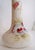 Lovely Tall Vintage Hand-Painted Porcelain Vase For Sale - Image 12 of 18