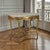 French 19th Century French Louis XVI Gilded Marble Top Oval Center Table For Sale - Image 3 of 18
