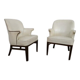 Vintage Club Chairs- A Pair For Sale