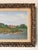 Vintage Impressionist River Landscape Oil Painting on Canvas - Framed For Sale - Image 4 of 11
